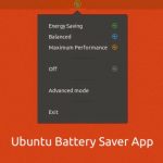 ubuntu battery saver app
