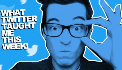 A thumbnail reading what twitter taught me