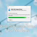 KDE USB ISO Writer for Windows desktops