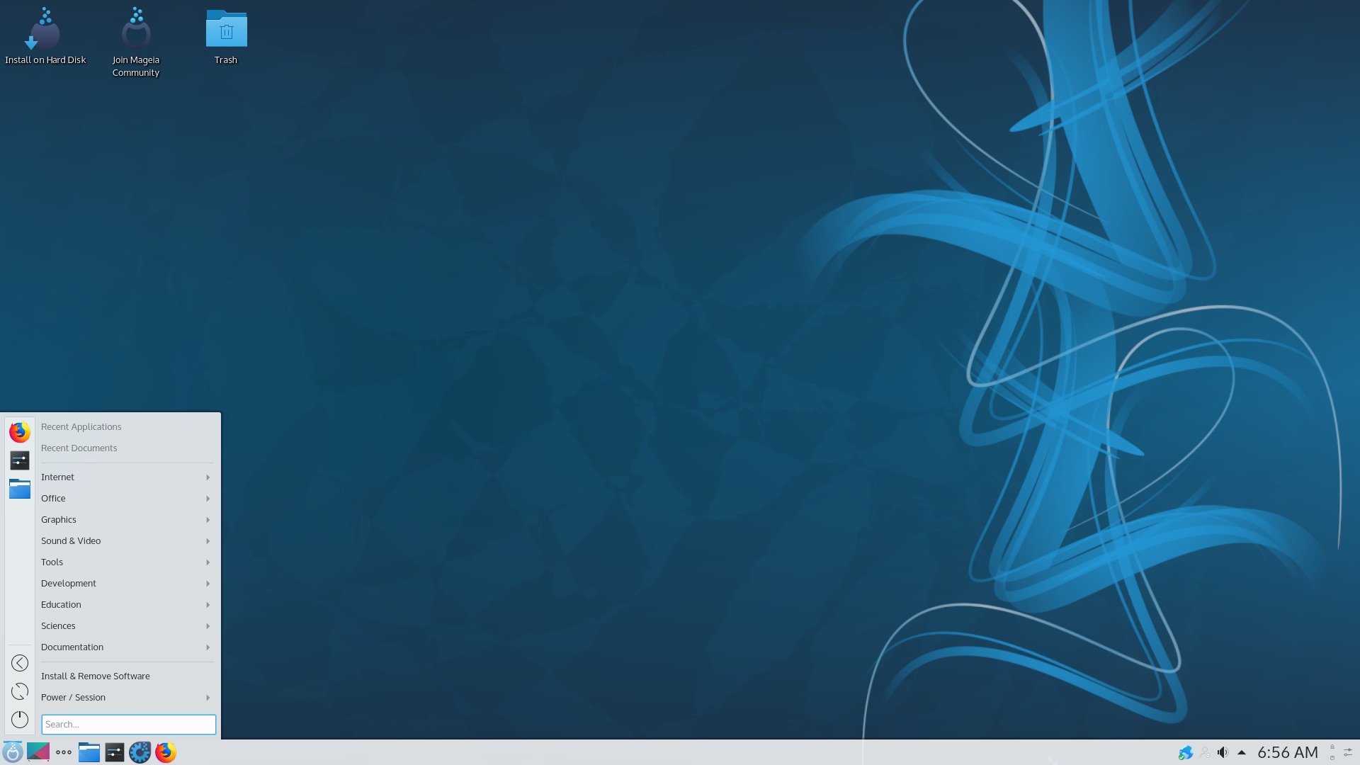 Mageia desktop screenshot