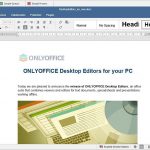 OnlyOffice Text Editing App