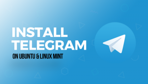 install telegram linux