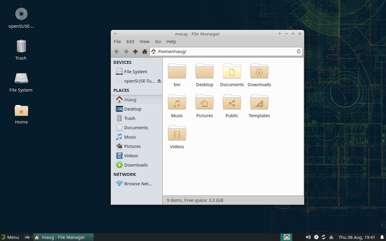 what is presentation mode xfce