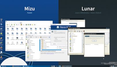 ReactOS has new system themes