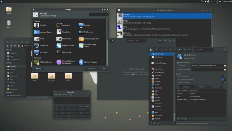 Xubuntu 20.04 dark theme