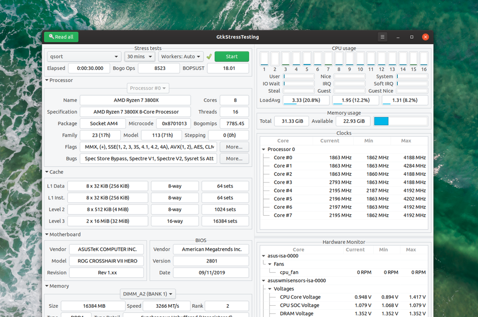 Cpu stress test benchmark