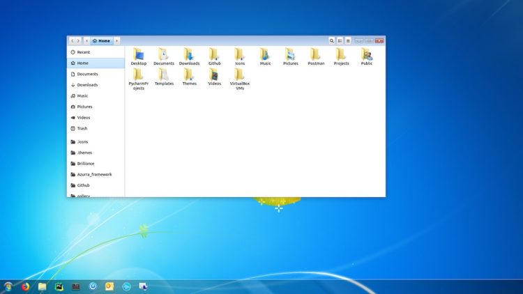 real windows 7 screenshots