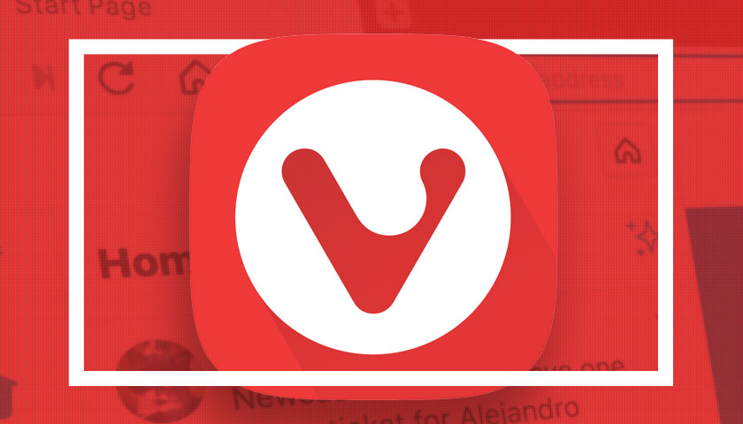 Vivaldi web browser logo