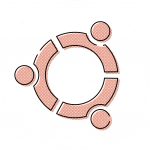 Comic Ubuntu logo