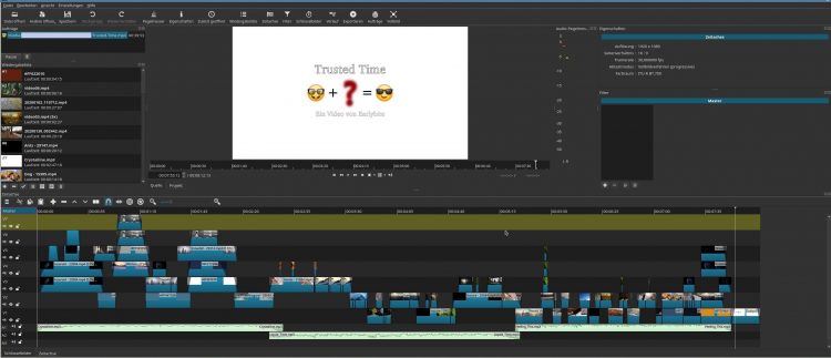 shotcut video editor cut video