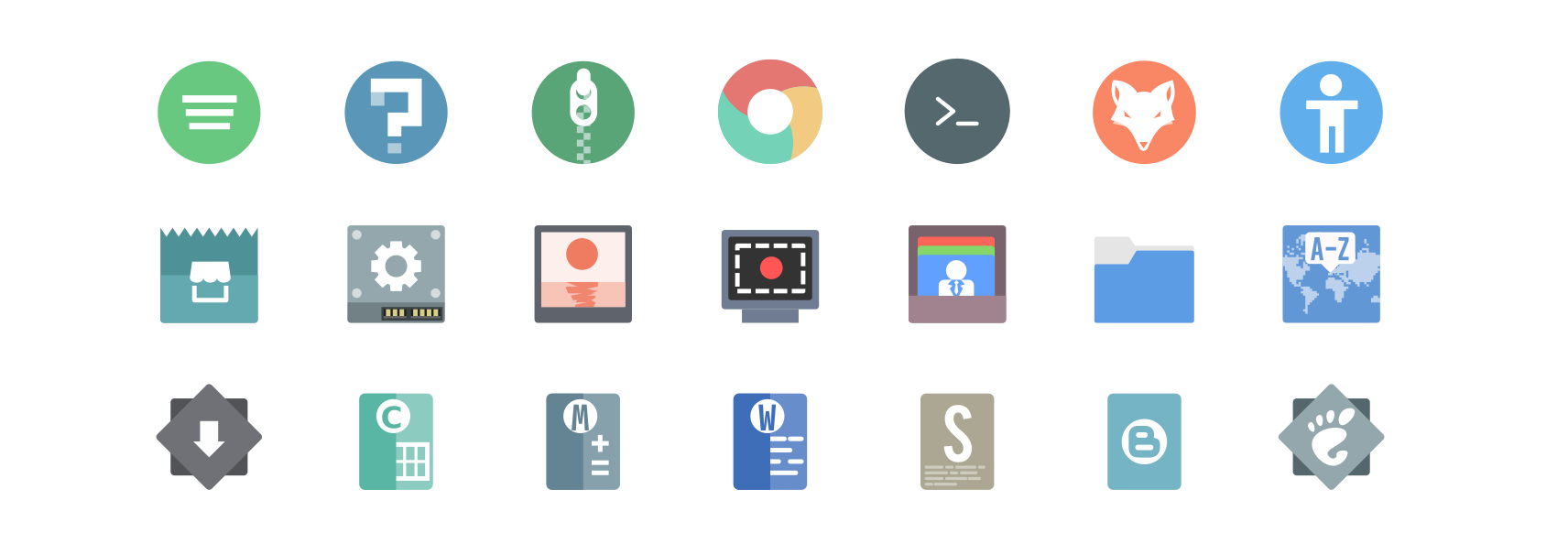 Some interesting Ubuntu themes and icons