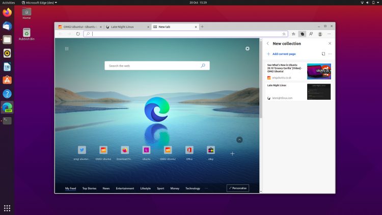 Microsoft Edge on Linux Collections