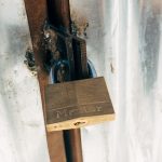 photo of a locked door unsplash