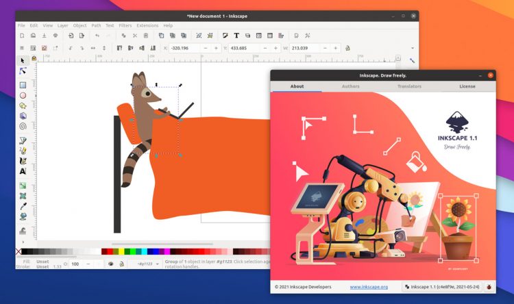 instal the last version for windows Inkscape 1.3