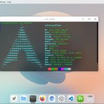 cutefish desktop environment installed on Arch Linux