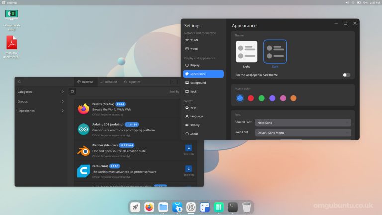 CuteFish is a New Linux Desktop Environment (with a Familiar Look ...