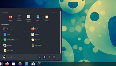 a screenshot of the windows 11 menu layout for arc menu gnome extension