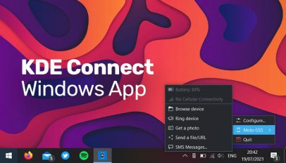 KDE Connect Windows App