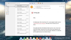 elementary OS 6 screenshot - mail client