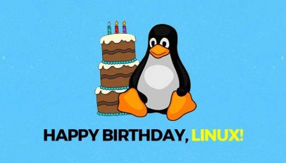 happy birthday to you linux