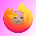 Firefox unimpressed emoji