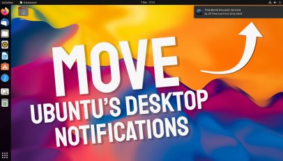 change ubuntu notification position