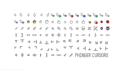 Phinger cursors theme