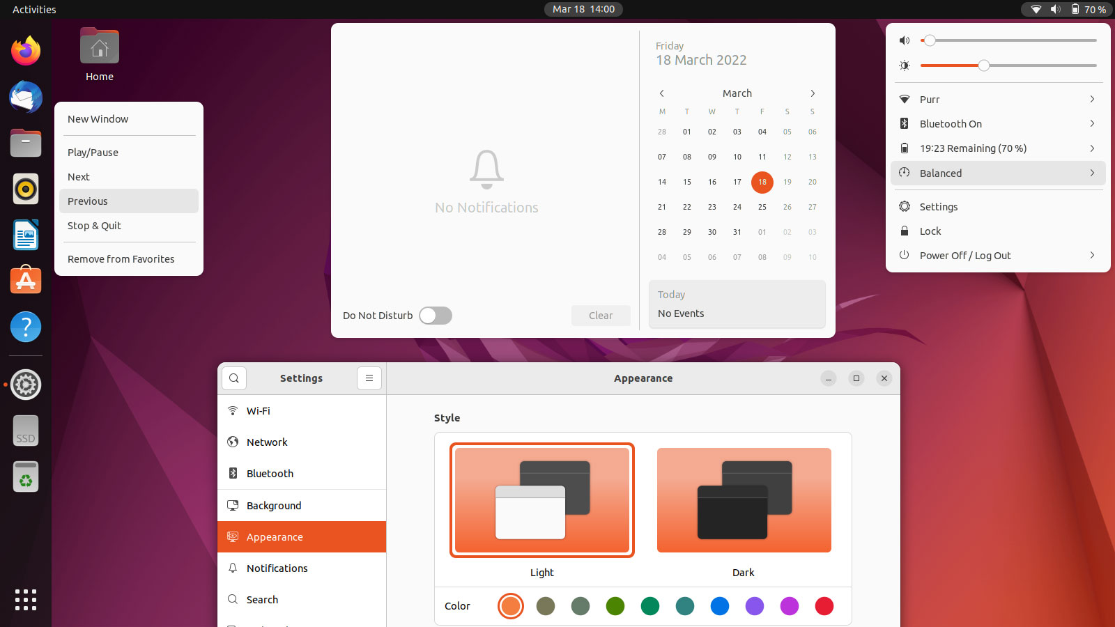 ubuntu 22.04 lts screenshot