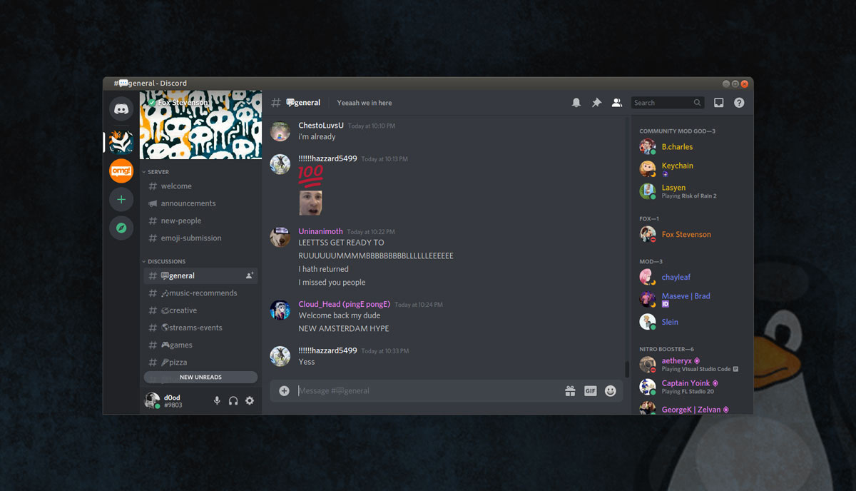 Как удалить discord linux