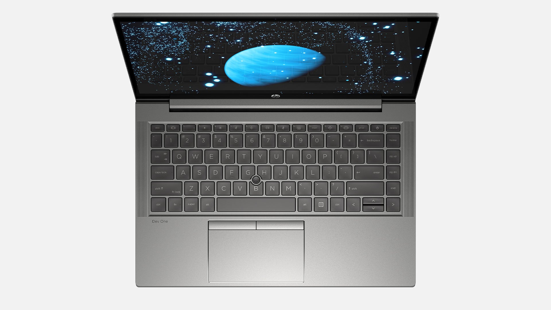 HP Dev One laptop - keyboard