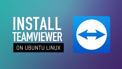install teamviewer on Ubuntu