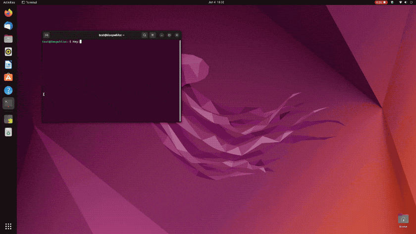an animated gif showing how to switch between different windows of the same app from the Ubuntu Dock