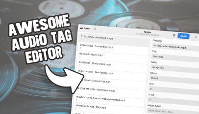 tagger gtk audio tag editor