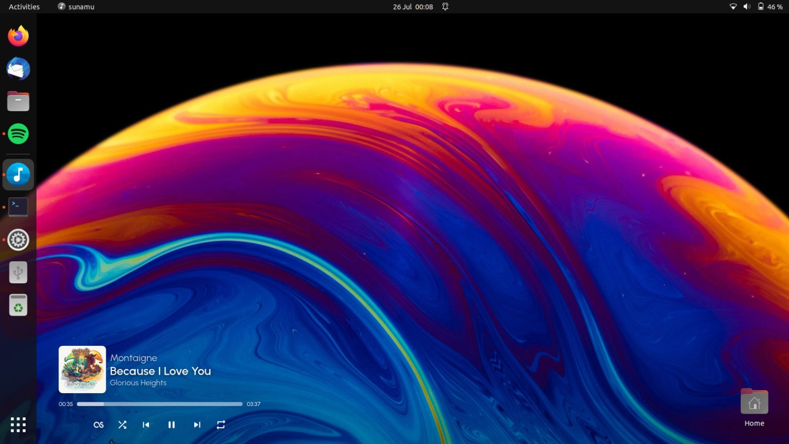 'Sunamu' is a Slick 'Now Playing' Widget for Your Desktop - OMG! Ubuntu