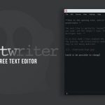 ghostwriter distraction free text editor