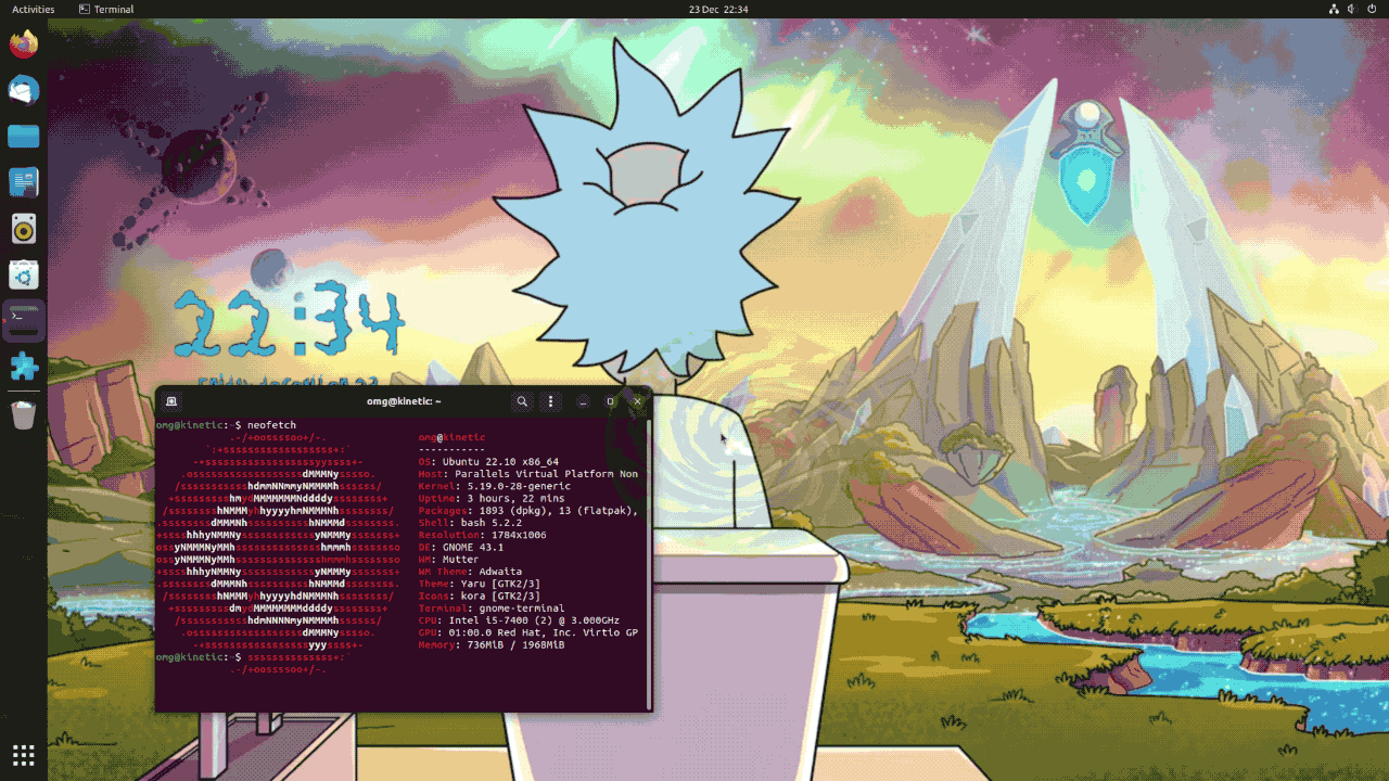 Rick and Morty Desktop Background - Creativity post - Imgur