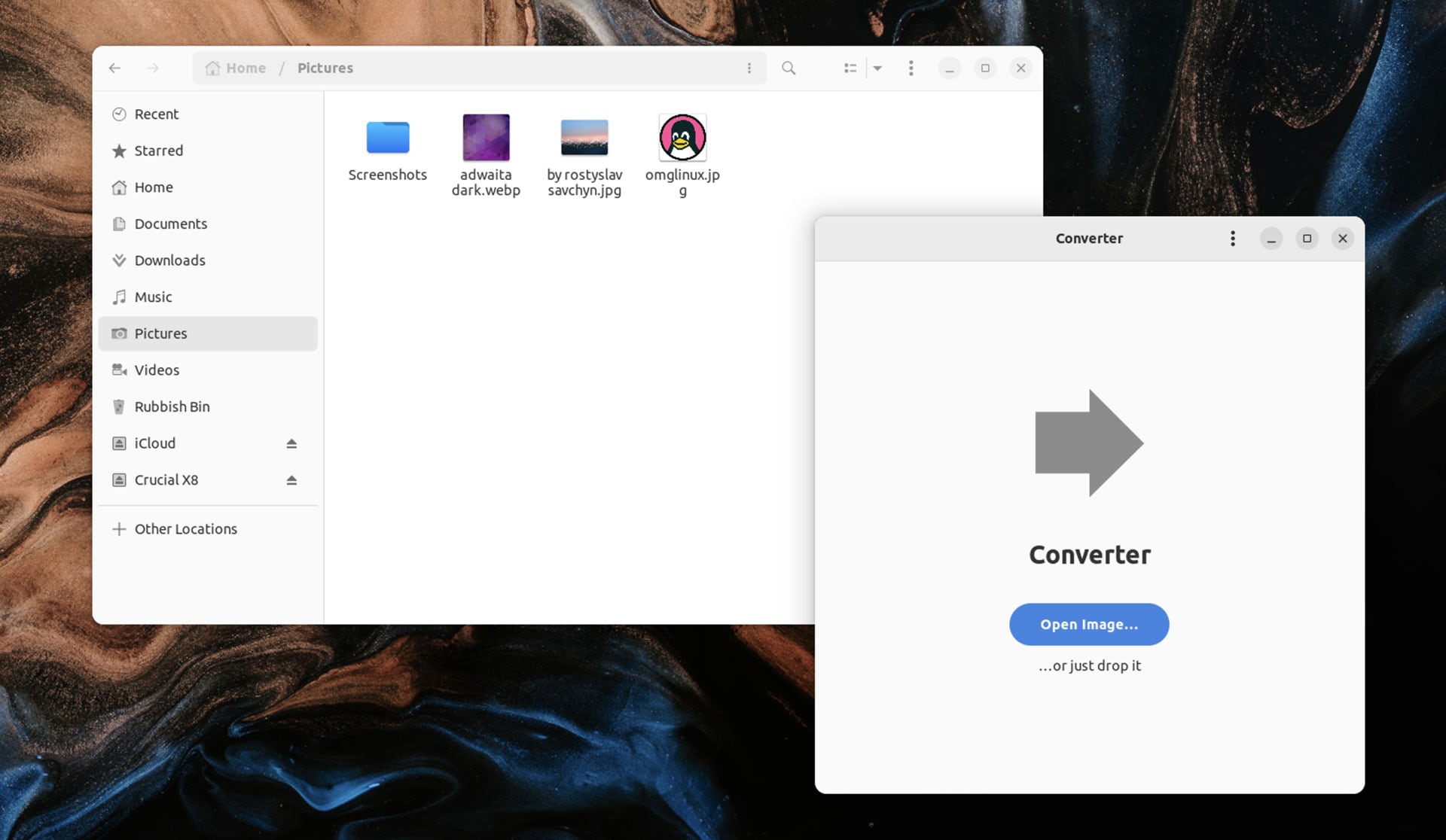 Batch convert JPG to GIF - Image Converter Plus