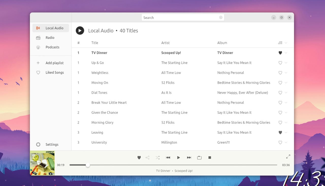 MusicPod is a new music, podcast and radio player for Ubuntu