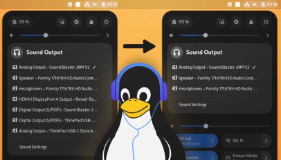 How to Hide Audio Devices from GNOME’s Quick Settings