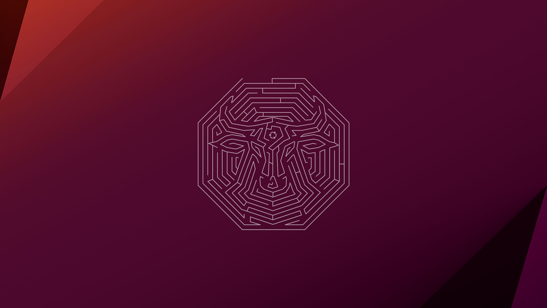 Arte de la mascota de Ubuntu 23.10, fondo de pantalla predeterminado revelado