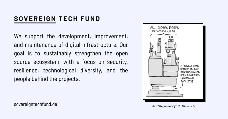 Sovereign tech fund mission statement
