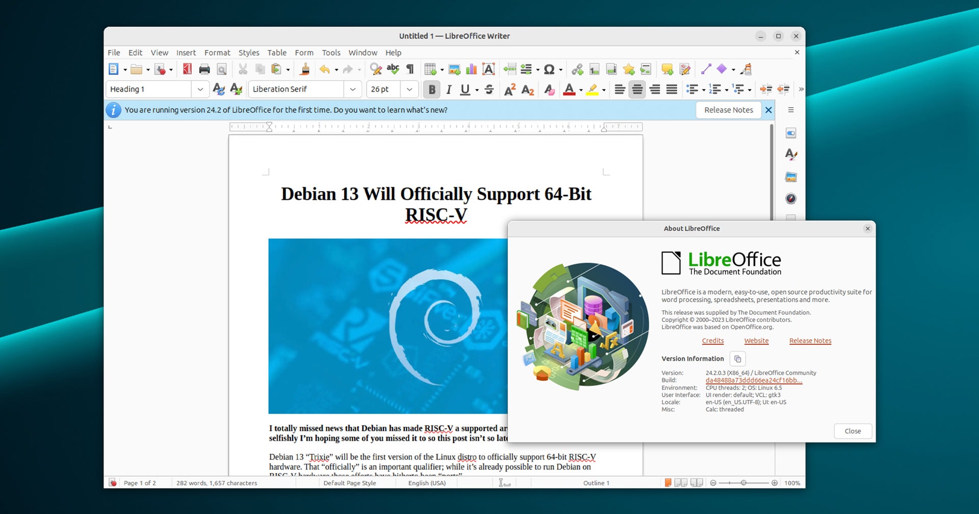 Giới thiệu chung về LibreOffice