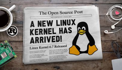 A new Linux Kernel has arrived newspaper headline