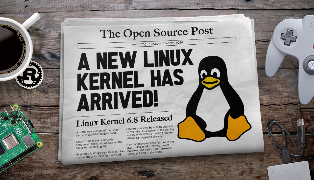 Linux Kernel 6.8 Released, This is What’s New
