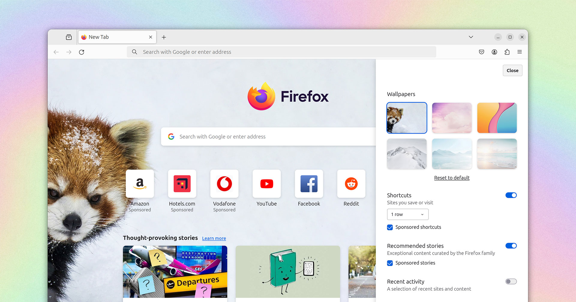 Mozilla Devs Adding ‘New Tab Wallpapers’ to Firefox