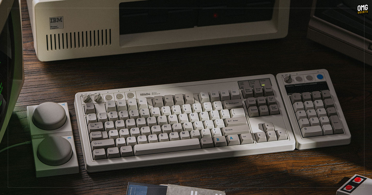 IBM's Iconic Model-M Keyboard Reimagined by 8BitDo - OMG! Ubuntu