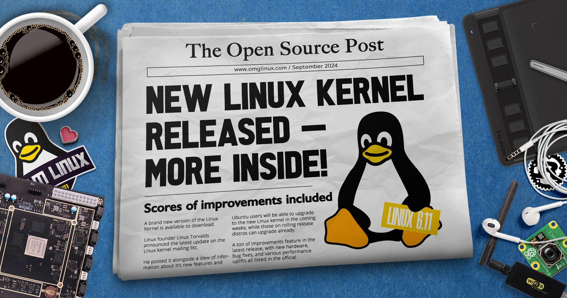 Linux Kernel 6.11 Released, This is What’s New