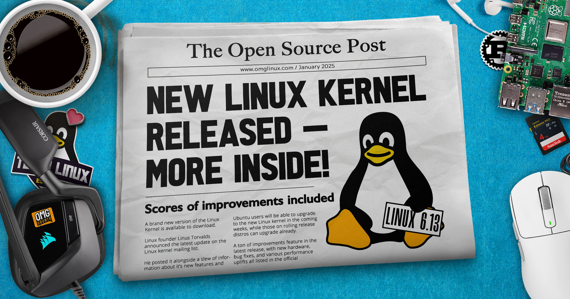 Linux Kernel 6.13 Released with Big Changes