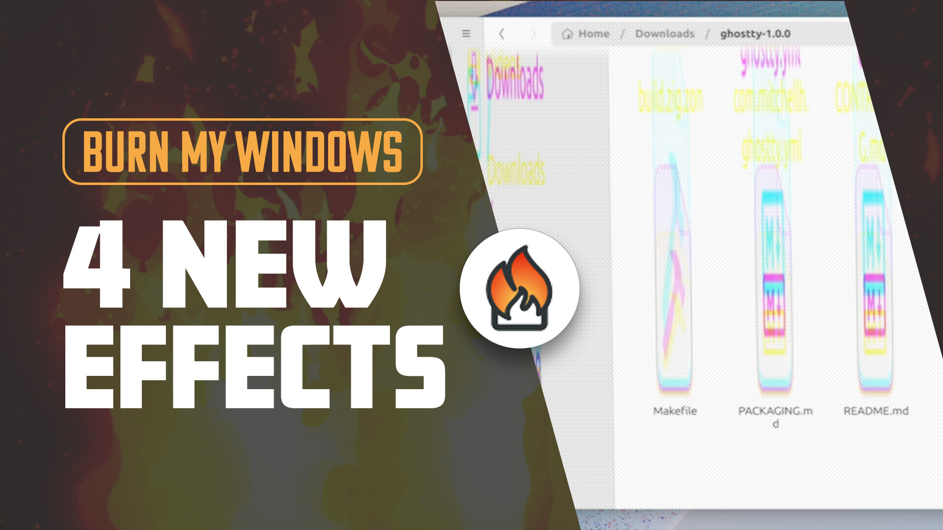 4 New Visual Effects Added to ‘Burn My Windows’ GNOME Extensions